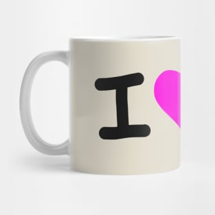 I love Unicorns! Mug